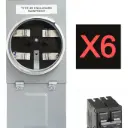 Combo (CNFL) Armado Base 6 Medidores con Supresores