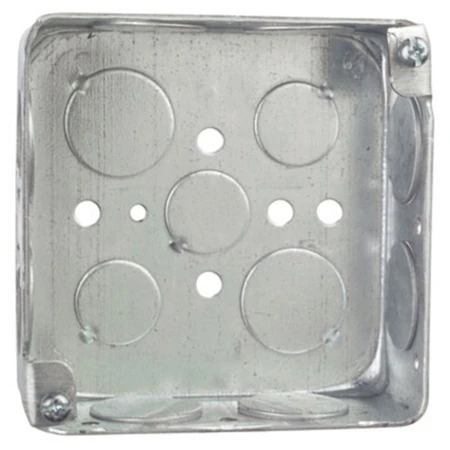Caja Cuadrada EMT Doble Fondo 4x4" UL