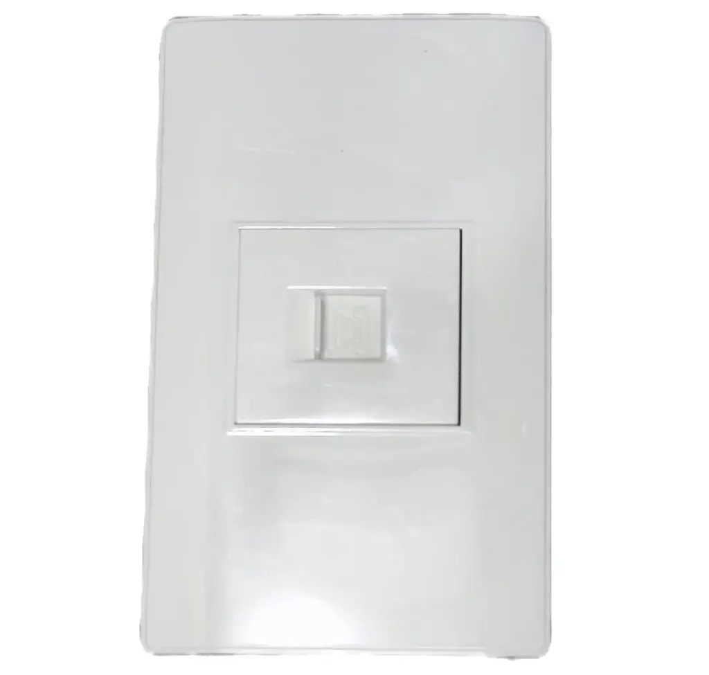 Toma Teléfono RJ11 Blanco ELECTRO MUNDO