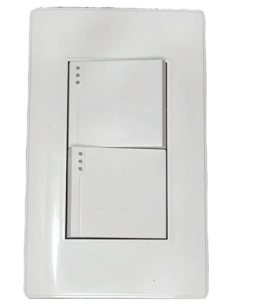 Apagador Doble Blanco ELECTRO MUNDO