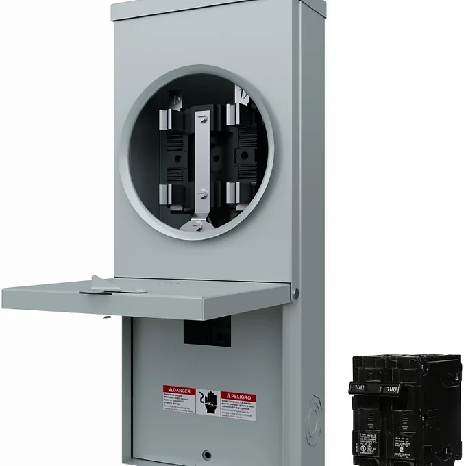 Base Medidor con Breaker 100A SIEMENS