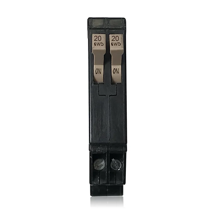 Breaker 20A/20A 1P Duplex CH EATON