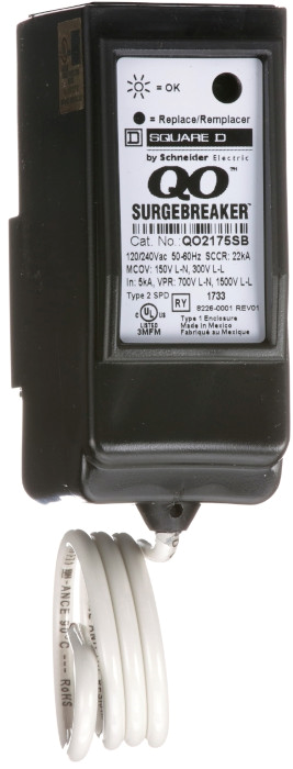 Supresor 27kA Tipo 2 NEMA 2 QO2175SB SQUARE-D