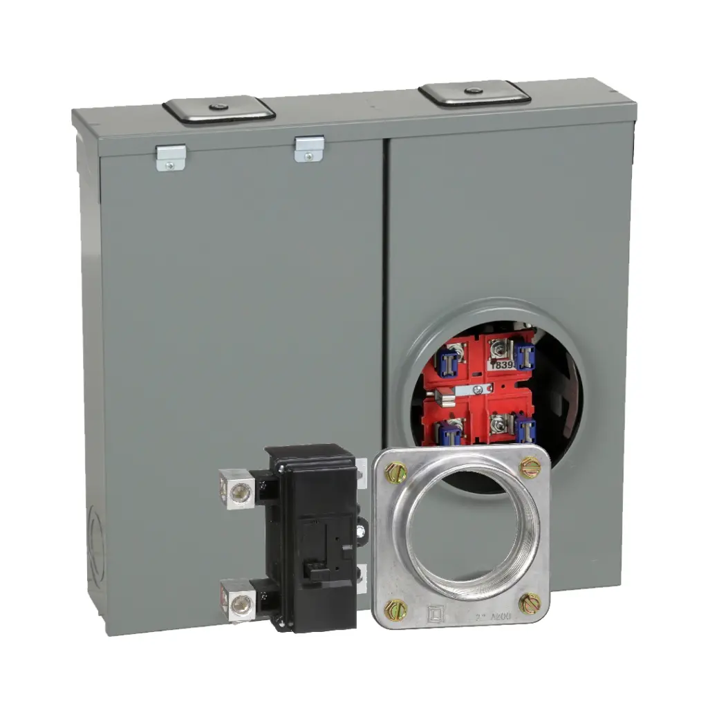 Base Medidor Clase 200 con Breaker 150A RC200S+A200+QOM2150VH SQUARE-D