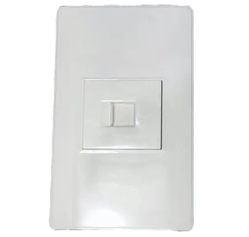 Toma Teléfono RJ11 Blanco ELECTRO MUNDO