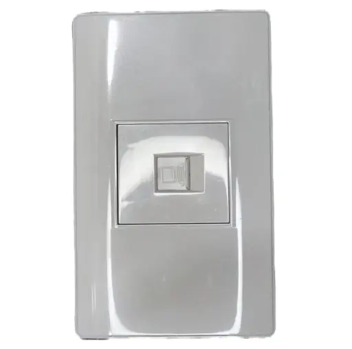 Toma Internet RJ45 Blanco ELECTRO MUNDO