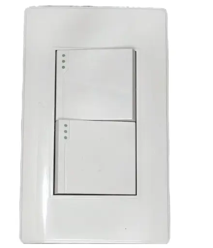 Apagador Doble Blanco ELECTRO MUNDO