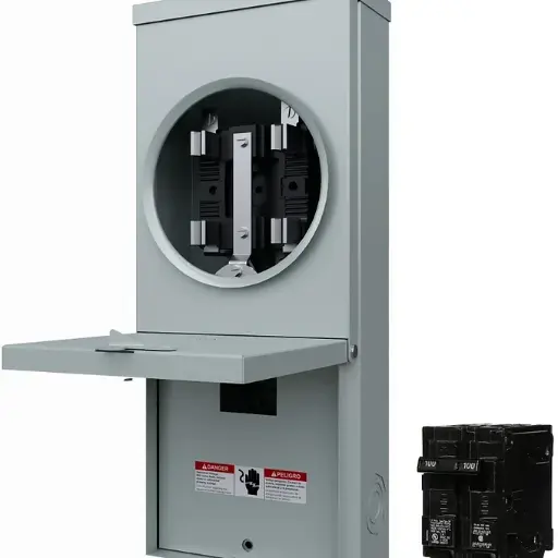 Base Medidor con Breaker 100A SIEMENS