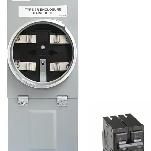 Base Medidor con Breaker 100A EATON